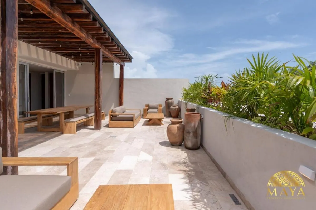 Nhoa 205B Lux 1Br Condo Pool View In Aldea Zama Tulum 0*,