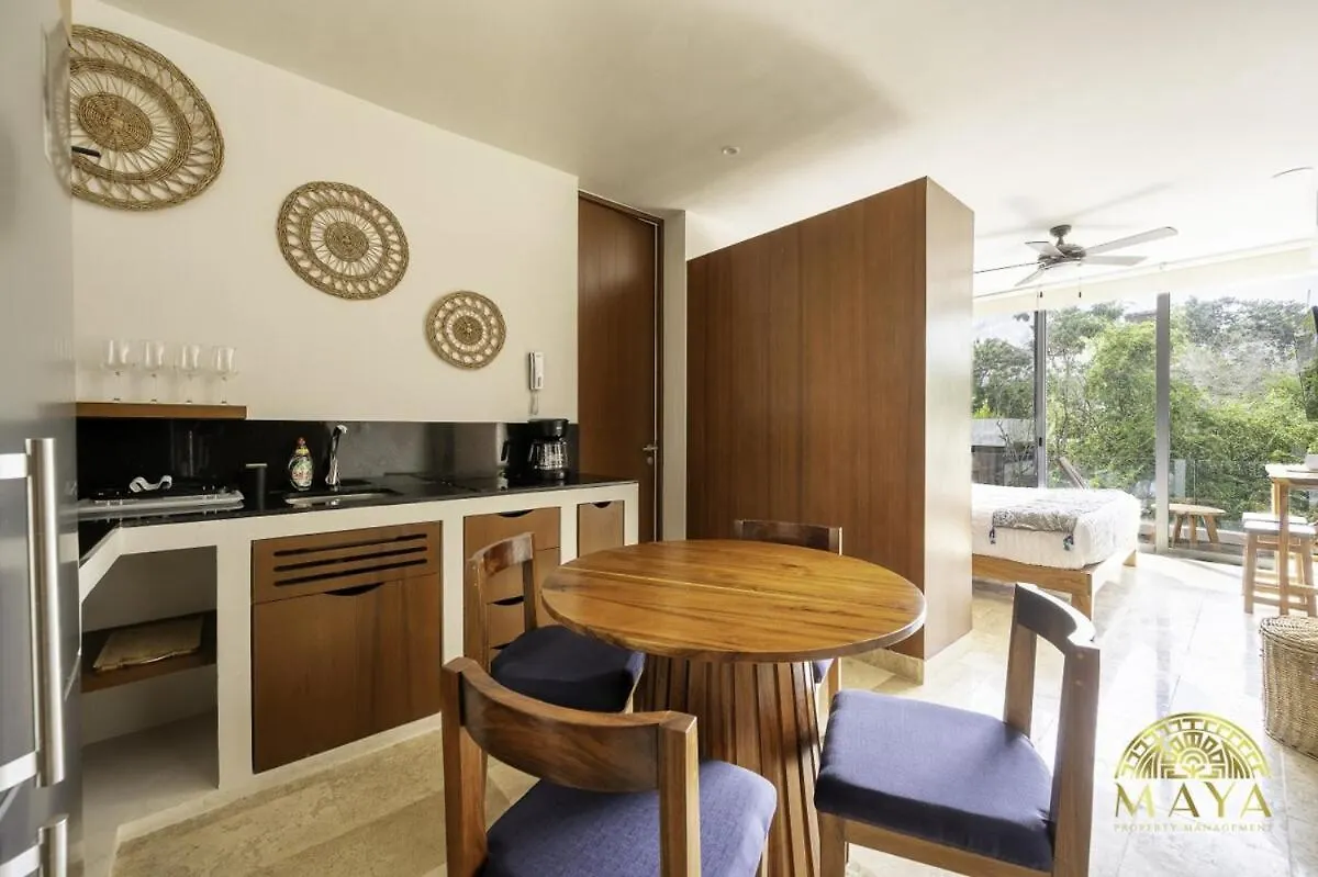 Nhoa 205B Lux 1Br Condo Pool View In Aldea Zama Tulum Mexico