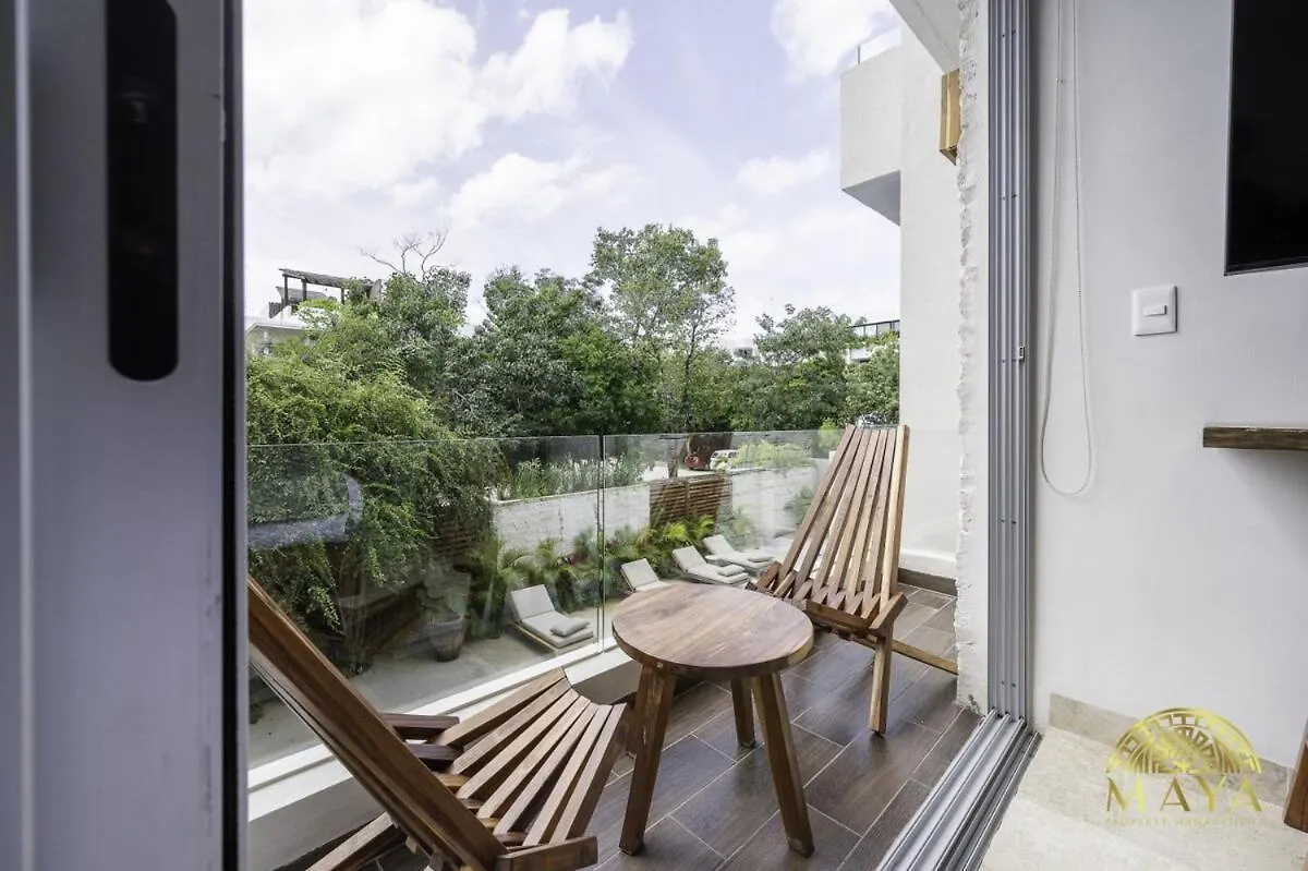 Nhoa 205B Lux 1Br Condo Pool View In Aldea Zama Tulum