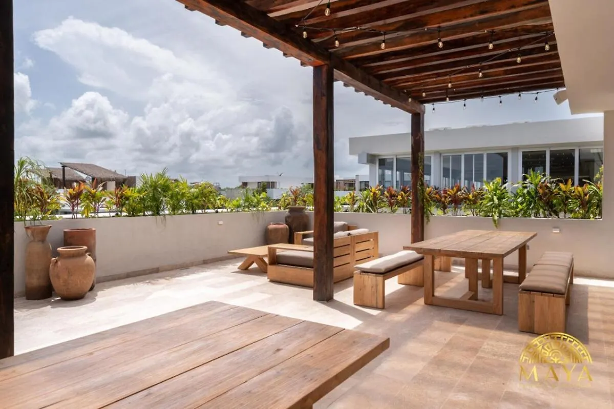 Nhoa 205B Lux 1Br Condo Pool View In Aldea Zama Tulum